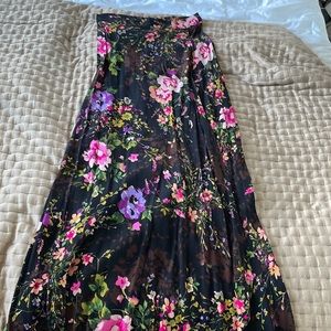 Flynn skye maxi floral skirt